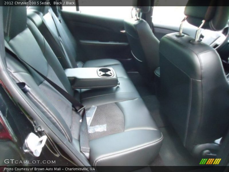 Black / Black 2012 Chrysler 200 S Sedan