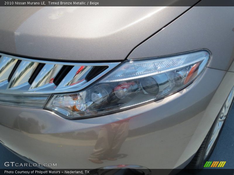 Tinted Bronze Metallic / Beige 2010 Nissan Murano LE