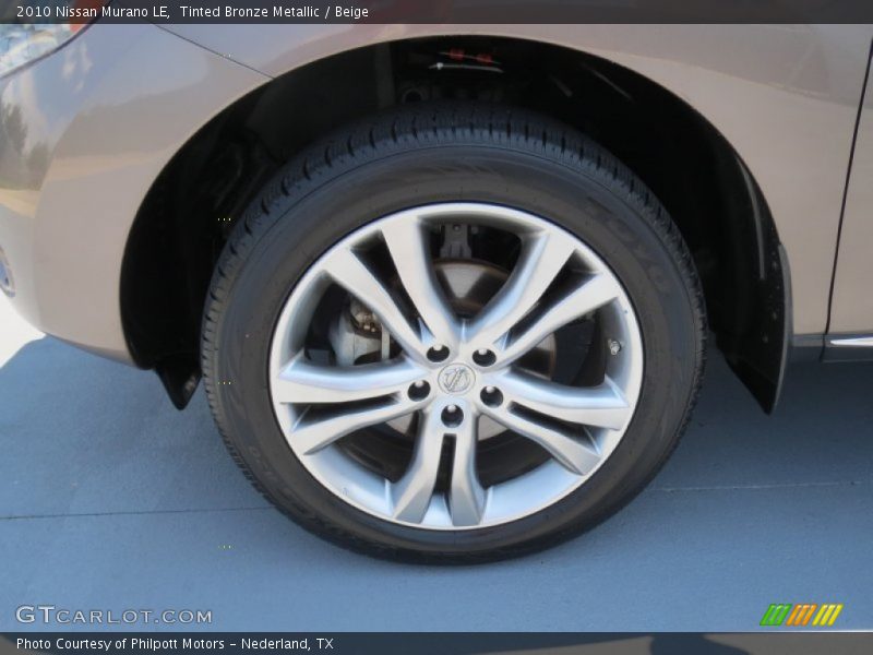Tinted Bronze Metallic / Beige 2010 Nissan Murano LE