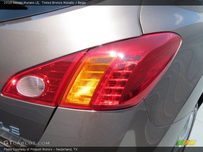 Tinted Bronze Metallic / Beige 2010 Nissan Murano LE