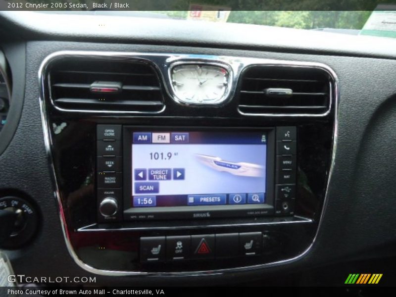 Black / Black 2012 Chrysler 200 S Sedan
