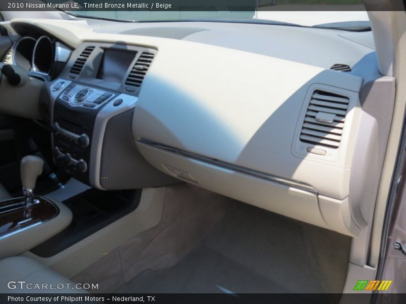 Tinted Bronze Metallic / Beige 2010 Nissan Murano LE