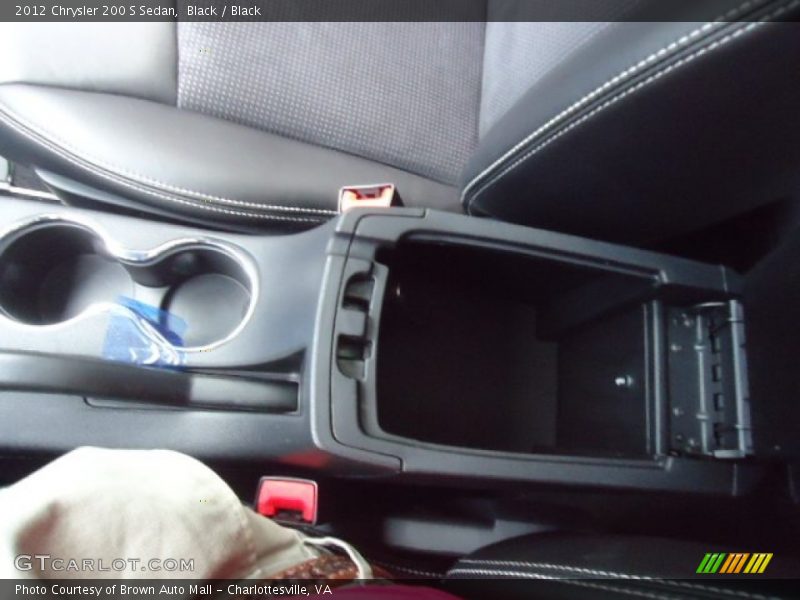 Black / Black 2012 Chrysler 200 S Sedan