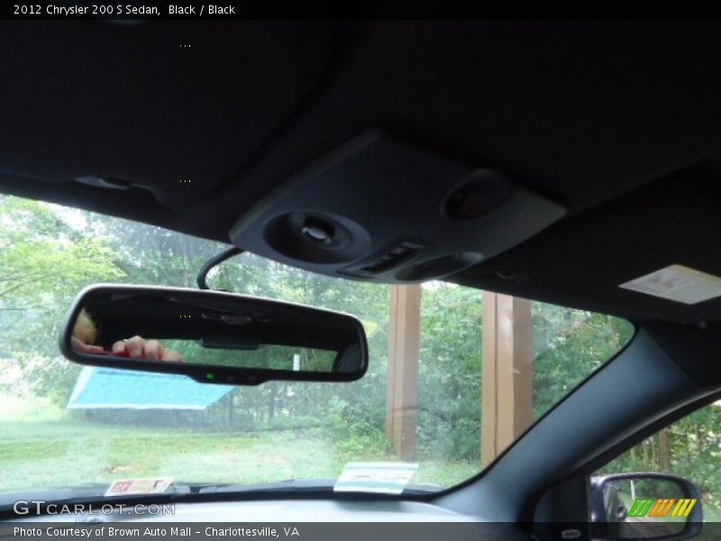 Black / Black 2012 Chrysler 200 S Sedan