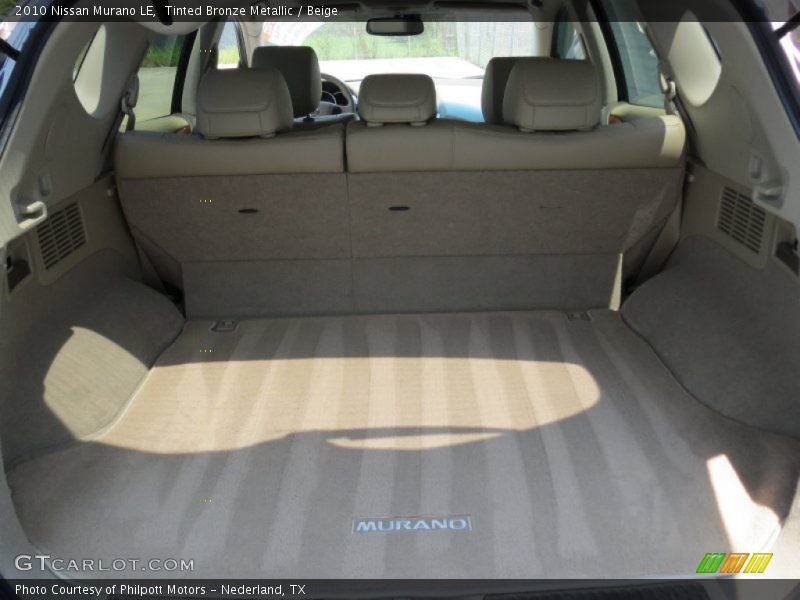 Tinted Bronze Metallic / Beige 2010 Nissan Murano LE