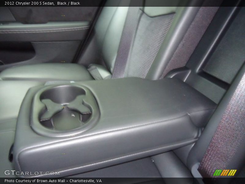 Black / Black 2012 Chrysler 200 S Sedan