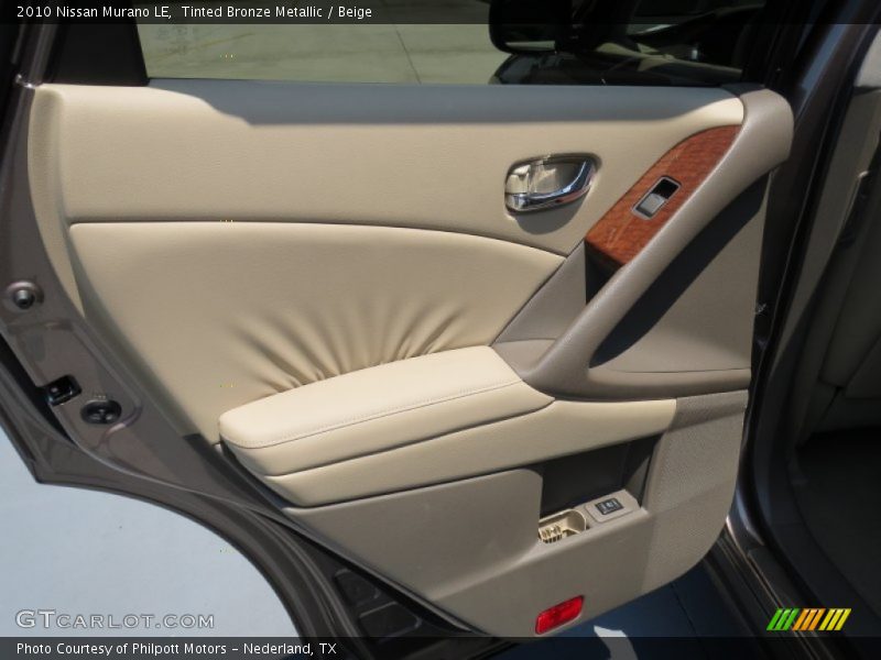 Tinted Bronze Metallic / Beige 2010 Nissan Murano LE