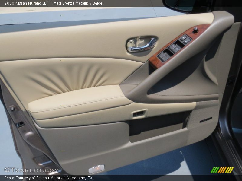 Tinted Bronze Metallic / Beige 2010 Nissan Murano LE