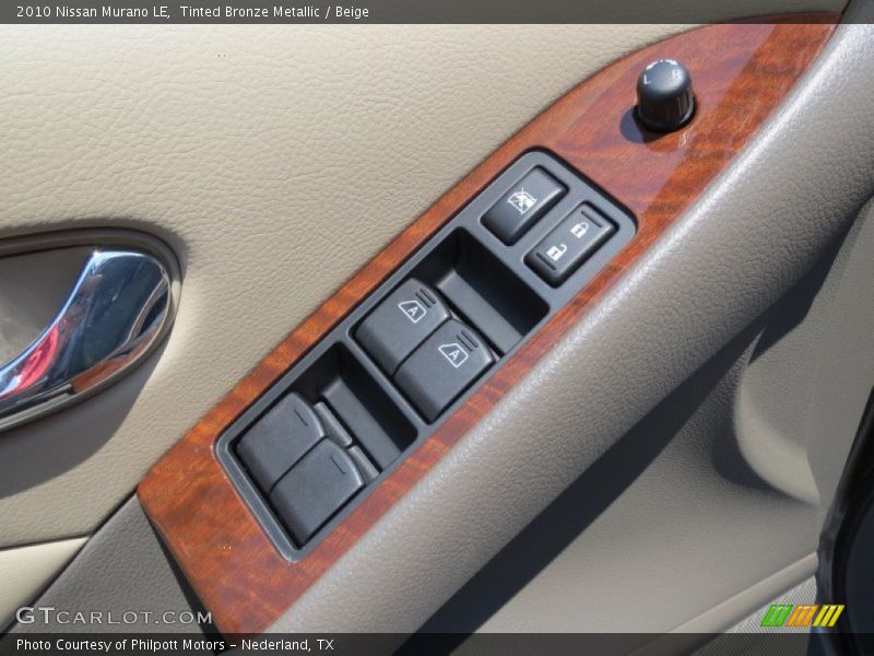 Tinted Bronze Metallic / Beige 2010 Nissan Murano LE