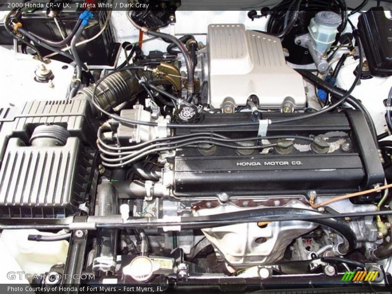 Taffeta White / Dark Gray 2000 Honda CR-V LX