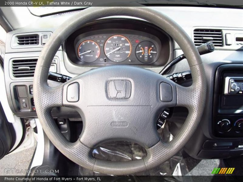 Taffeta White / Dark Gray 2000 Honda CR-V LX