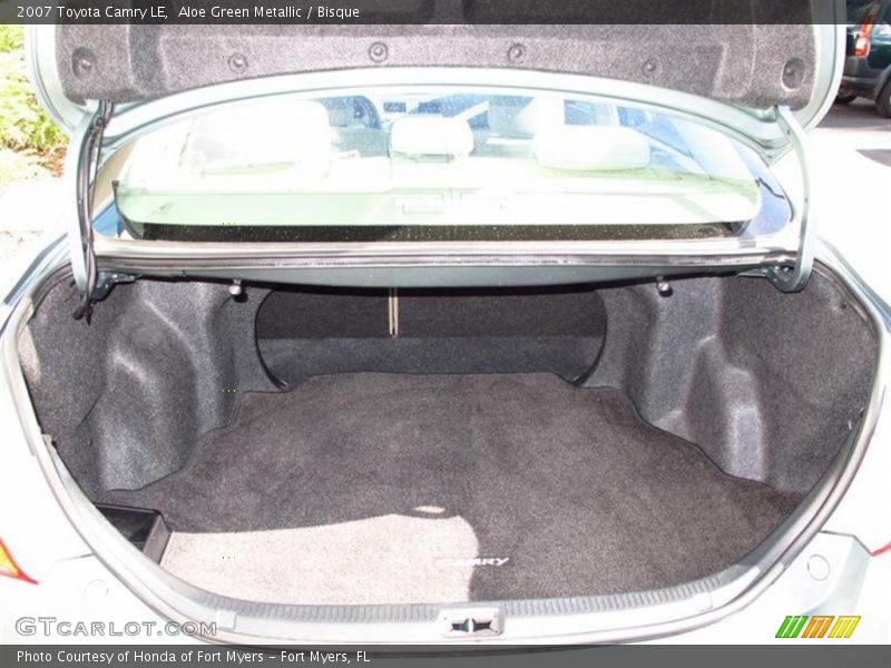 Aloe Green Metallic / Bisque 2007 Toyota Camry LE
