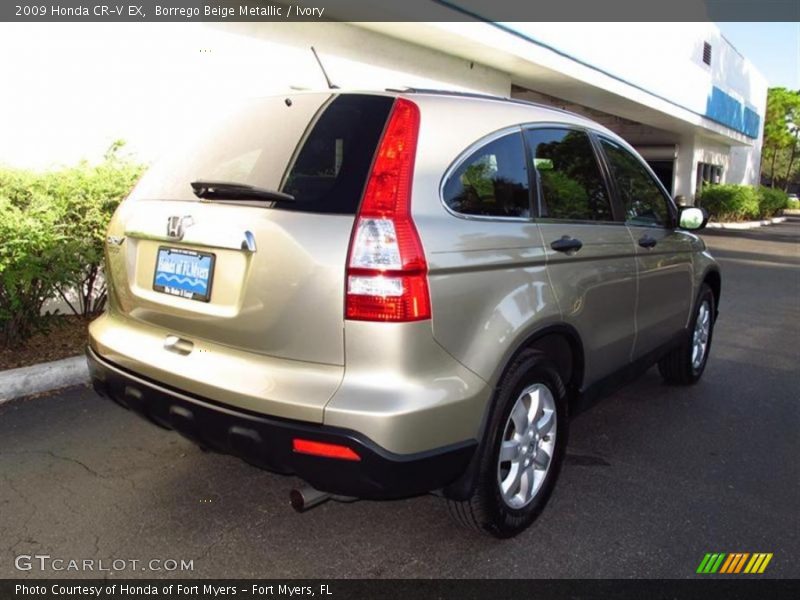 Borrego Beige Metallic / Ivory 2009 Honda CR-V EX