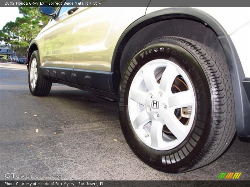 Borrego Beige Metallic / Ivory 2009 Honda CR-V EX