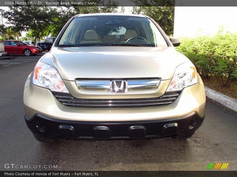 Borrego Beige Metallic / Ivory 2009 Honda CR-V EX