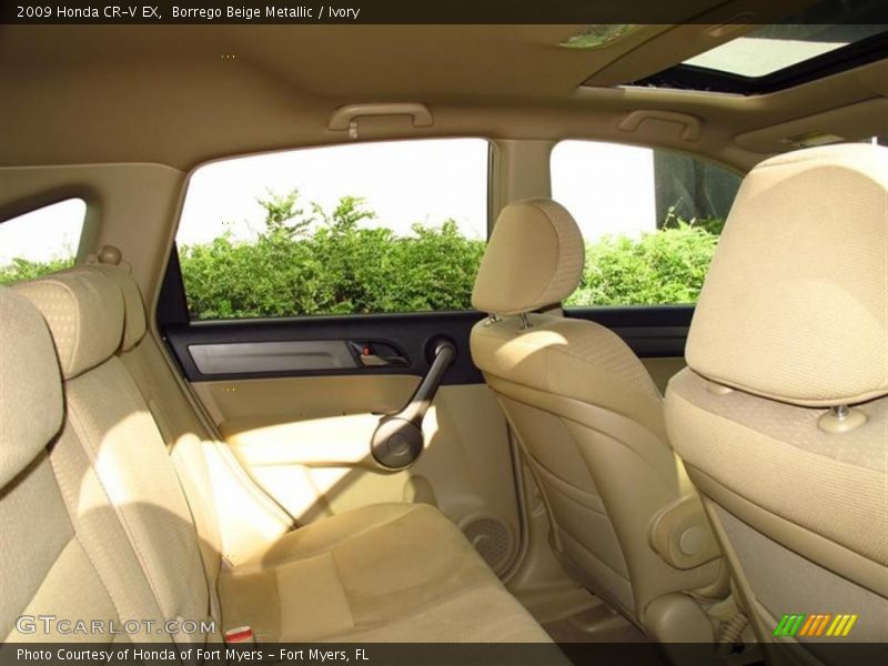 Borrego Beige Metallic / Ivory 2009 Honda CR-V EX