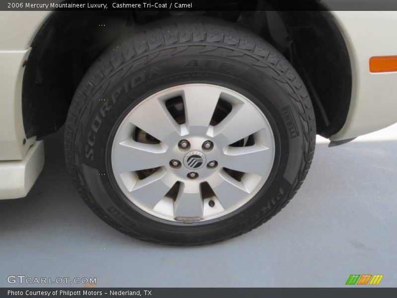 Cashmere Tri-Coat / Camel 2006 Mercury Mountaineer Luxury