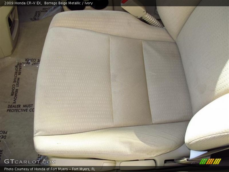 Borrego Beige Metallic / Ivory 2009 Honda CR-V EX