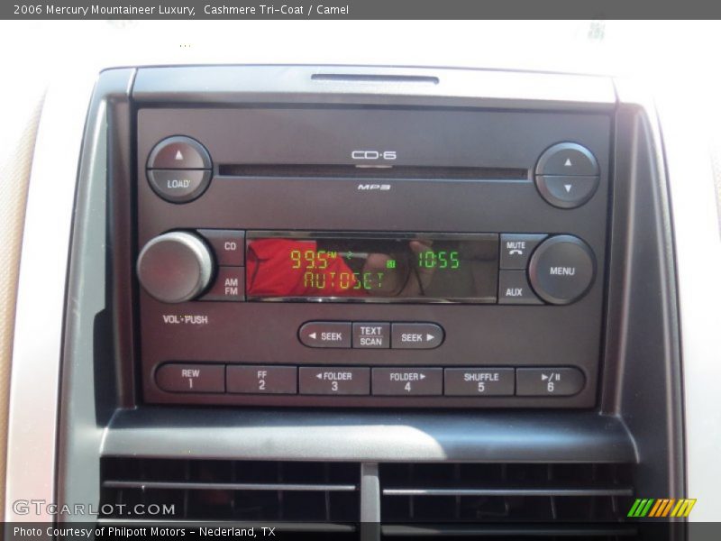Audio System of 2006 Mountaineer Luxury