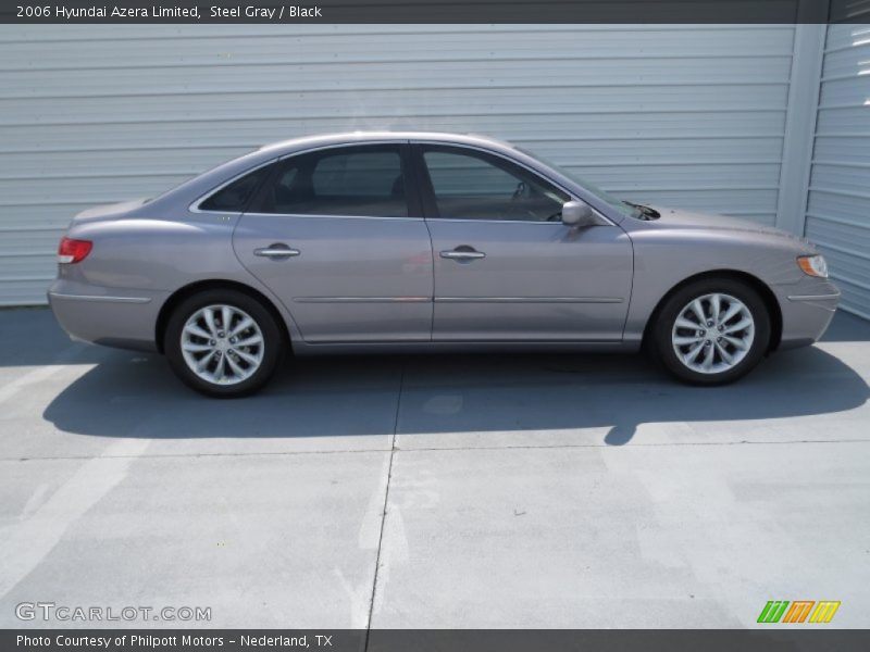 Steel Gray / Black 2006 Hyundai Azera Limited