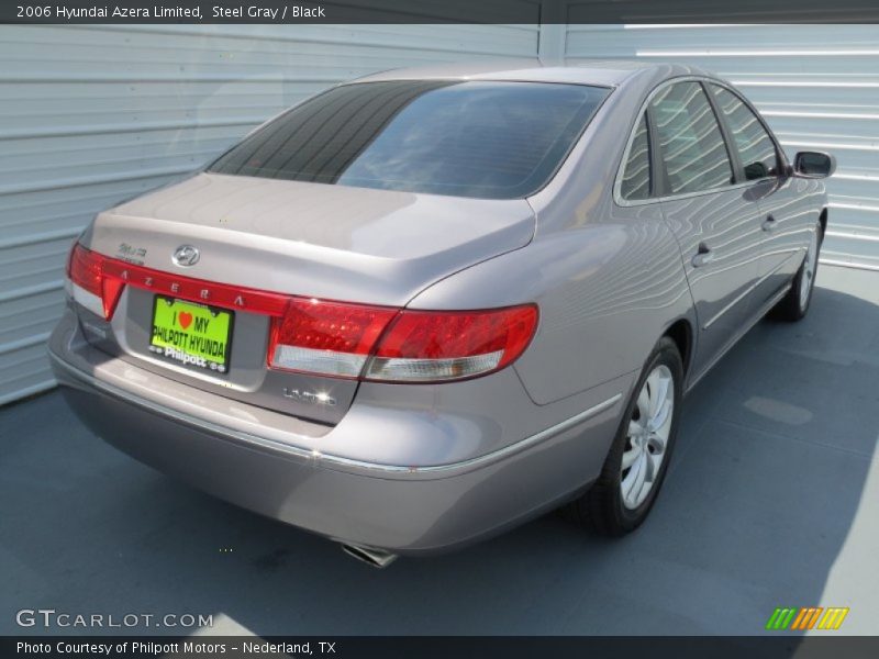 Steel Gray / Black 2006 Hyundai Azera Limited
