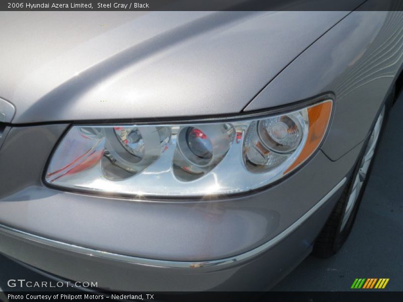 Steel Gray / Black 2006 Hyundai Azera Limited