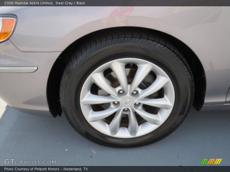 Steel Gray / Black 2006 Hyundai Azera Limited