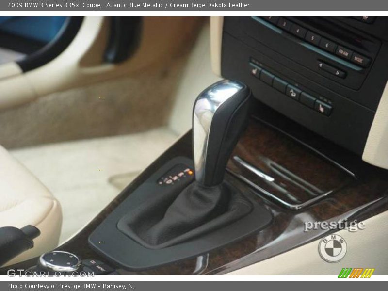 Atlantic Blue Metallic / Cream Beige Dakota Leather 2009 BMW 3 Series 335xi Coupe