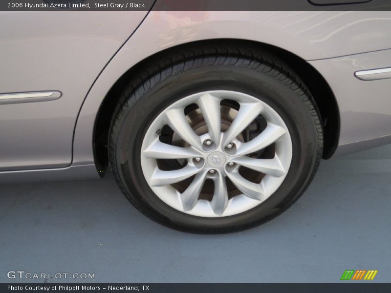 Steel Gray / Black 2006 Hyundai Azera Limited