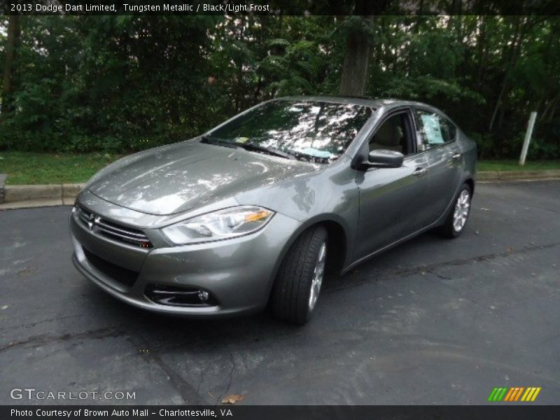 Tungsten Metallic / Black/Light Frost 2013 Dodge Dart Limited