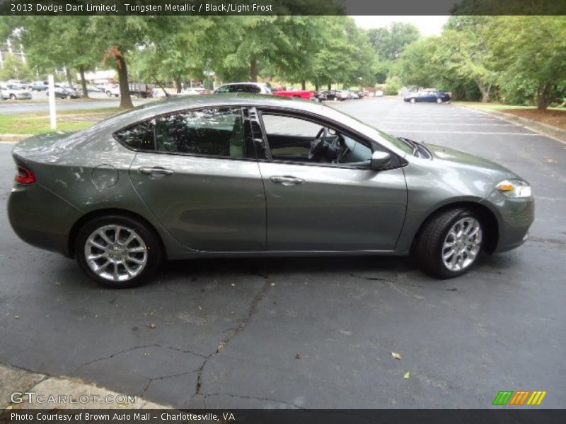 Tungsten Metallic / Black/Light Frost 2013 Dodge Dart Limited