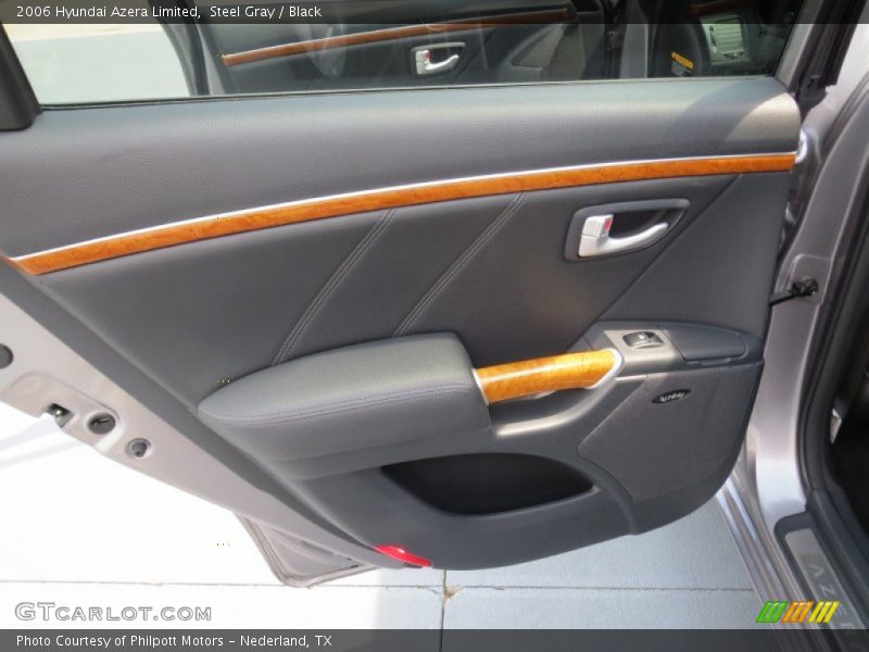 Steel Gray / Black 2006 Hyundai Azera Limited