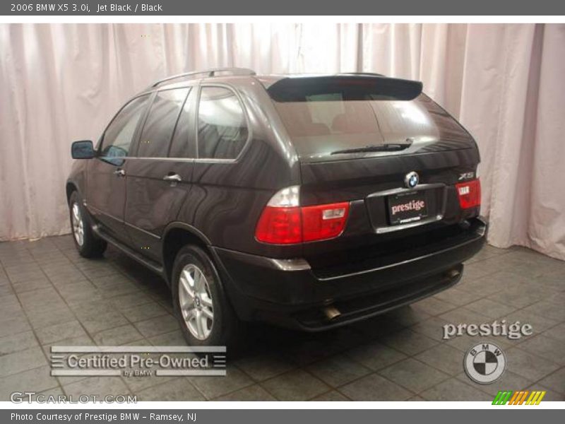 Jet Black / Black 2006 BMW X5 3.0i