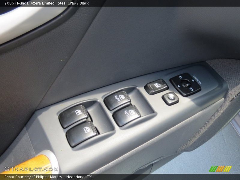 Steel Gray / Black 2006 Hyundai Azera Limited