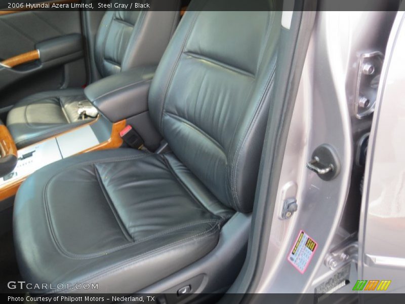 Steel Gray / Black 2006 Hyundai Azera Limited