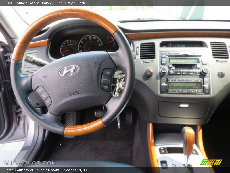 Steel Gray / Black 2006 Hyundai Azera Limited