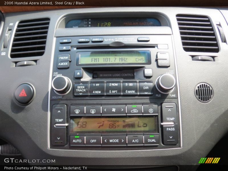 Steel Gray / Black 2006 Hyundai Azera Limited