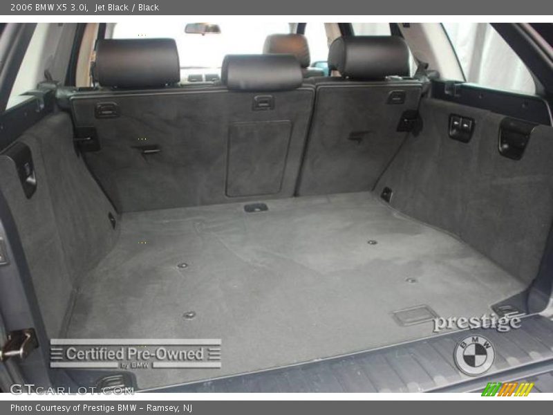 Jet Black / Black 2006 BMW X5 3.0i