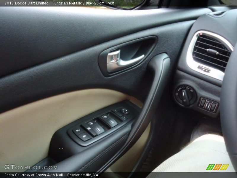 Tungsten Metallic / Black/Light Frost 2013 Dodge Dart Limited