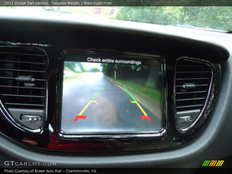 Tungsten Metallic / Black/Light Frost 2013 Dodge Dart Limited