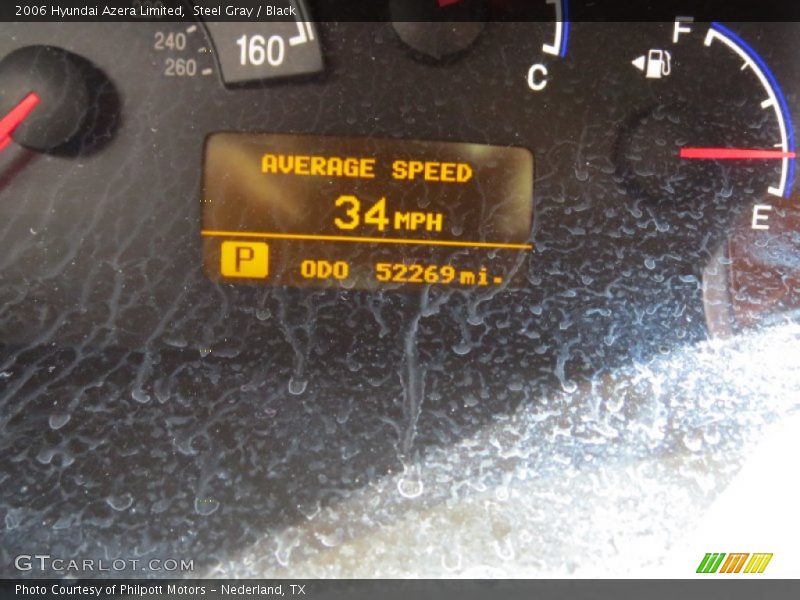 Steel Gray / Black 2006 Hyundai Azera Limited