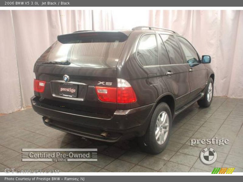 Jet Black / Black 2006 BMW X5 3.0i