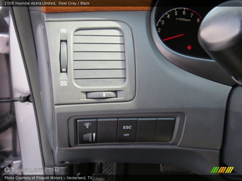 Steel Gray / Black 2006 Hyundai Azera Limited