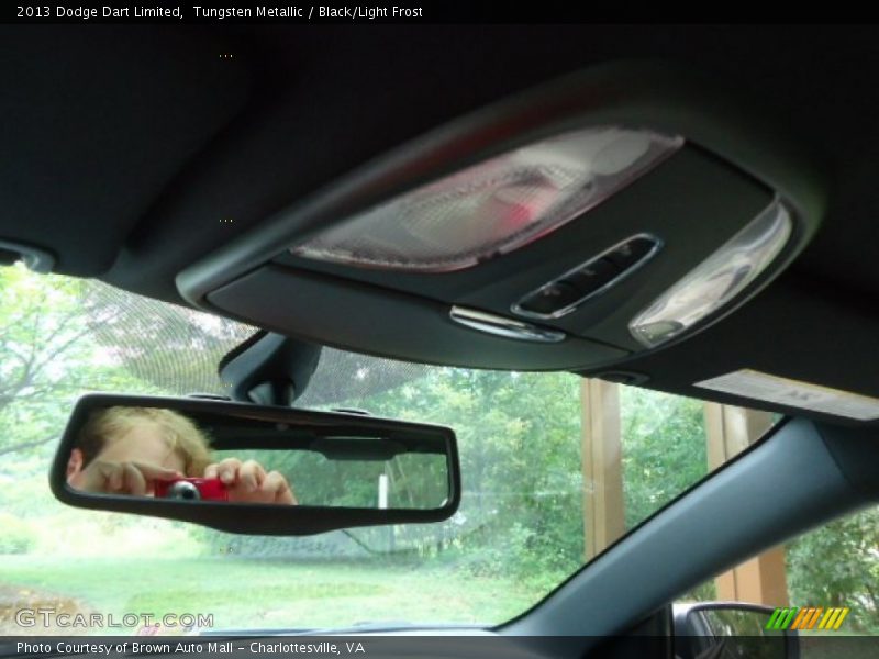 Tungsten Metallic / Black/Light Frost 2013 Dodge Dart Limited