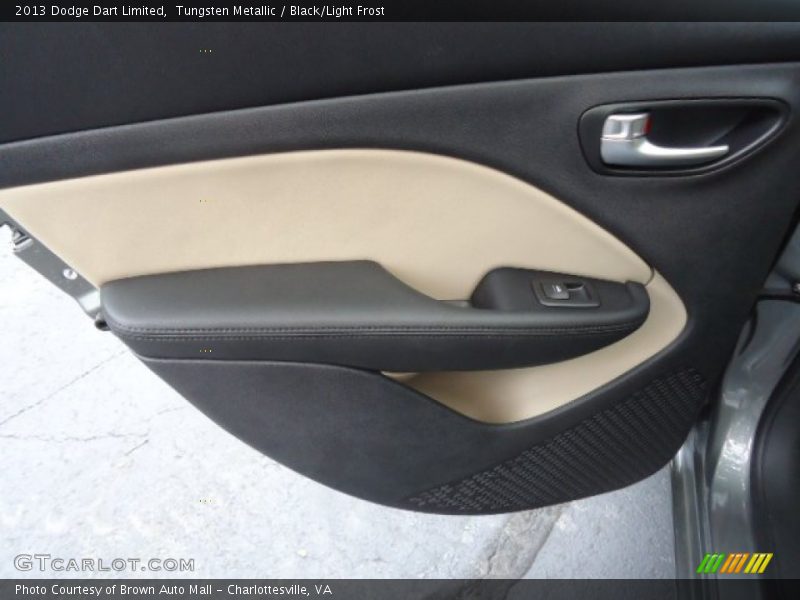 Tungsten Metallic / Black/Light Frost 2013 Dodge Dart Limited