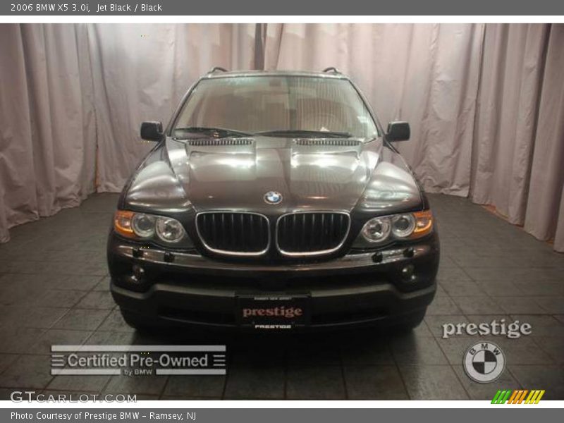 Jet Black / Black 2006 BMW X5 3.0i