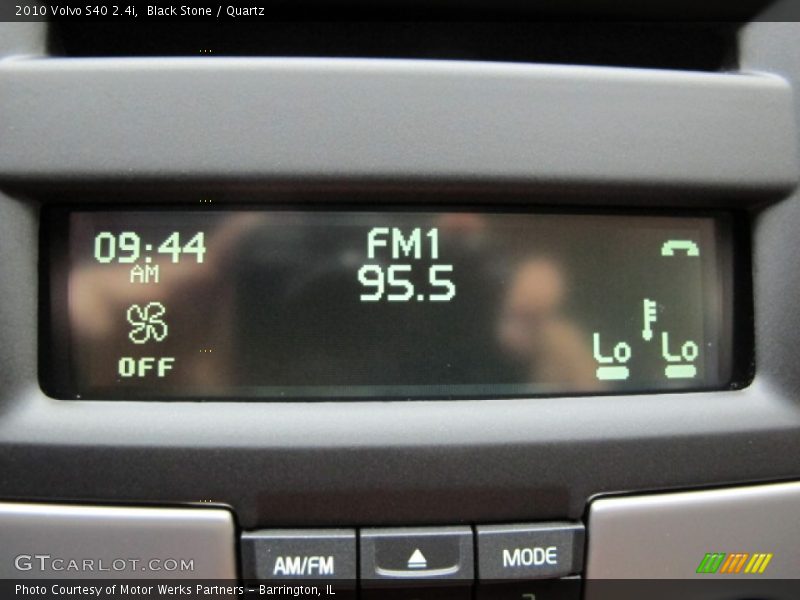 Black Stone / Quartz 2010 Volvo S40 2.4i