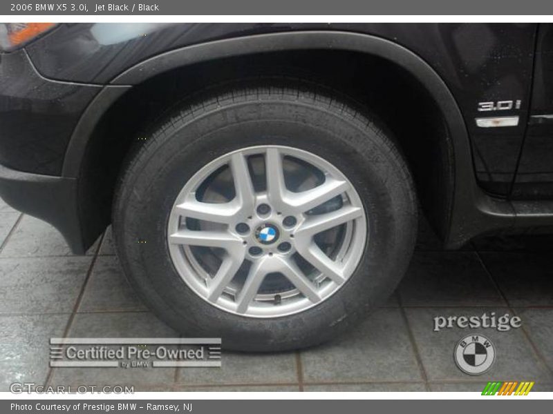 Jet Black / Black 2006 BMW X5 3.0i