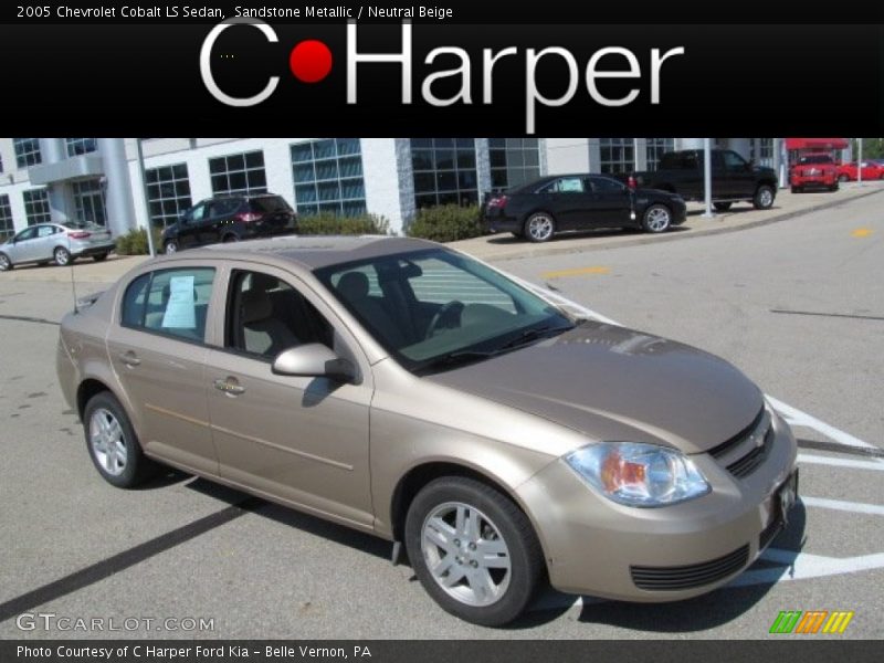 Sandstone Metallic / Neutral Beige 2005 Chevrolet Cobalt LS Sedan