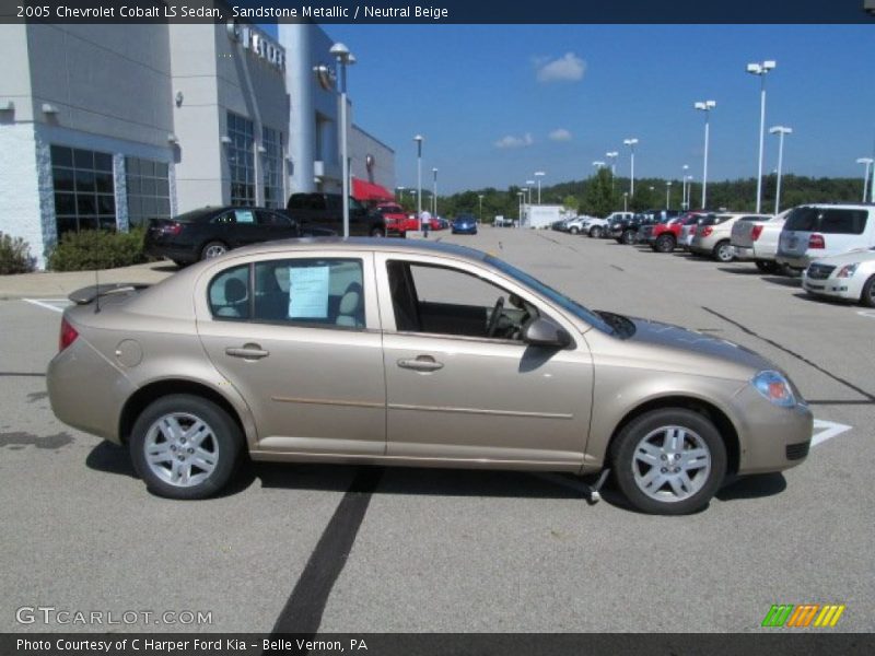 Sandstone Metallic / Neutral Beige 2005 Chevrolet Cobalt LS Sedan